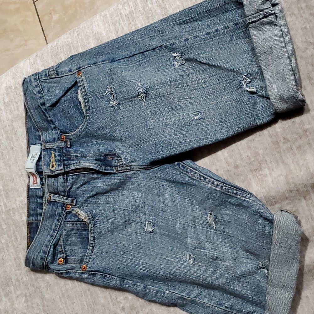 Levis Boys Jean Shorts